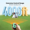 PATPET Shock Collar for Dogs(10-120lbs), 4000ft Rechargeable IPX7 Waterproof Training