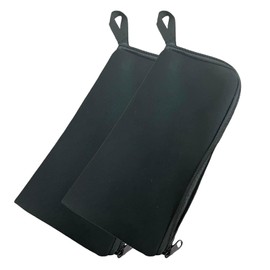ADOSSY Penlight Case, Silium Case, Bag, Portable, Penlight Case, Chuck, Lightweight, Black Set of 2, Pen Light Pouch Case