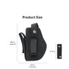 Gun Pistols Holster Case, IWB/OWB Concealed Carry Pistols Holster with