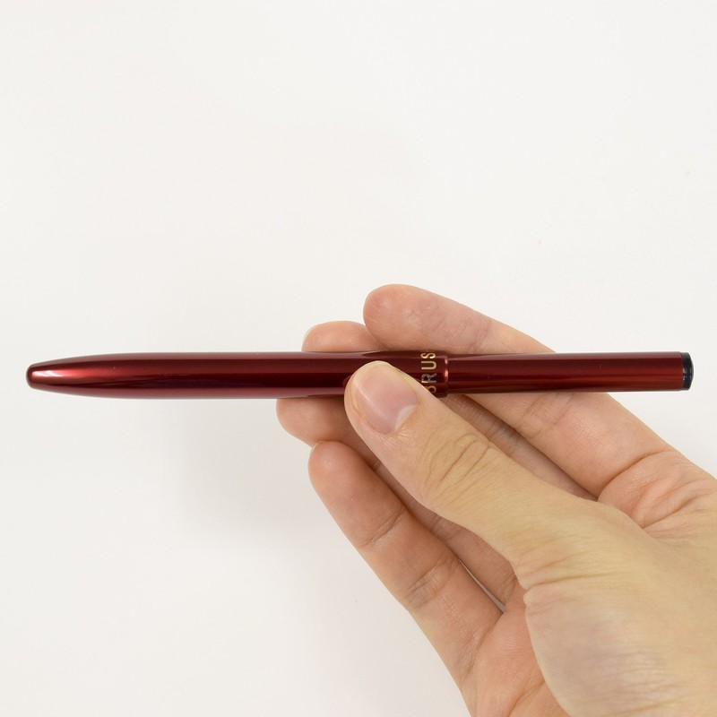 ARRLS-4 熊野監修 六角館さくら堂 携帯用リップブラシ丸筆 イタチ毛100％ リップのキワまでしっかりきれいなラインが描けます