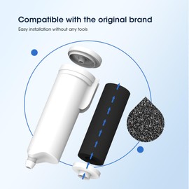 GLACIER FRESH Replacement for GE Profile Opal Ice Maker Filter,NSF 42 Certified, ge Opal ice Maker Filter, Opal ice Maker Filter Replacement Easy Install, Opal Filter, 4 Pack