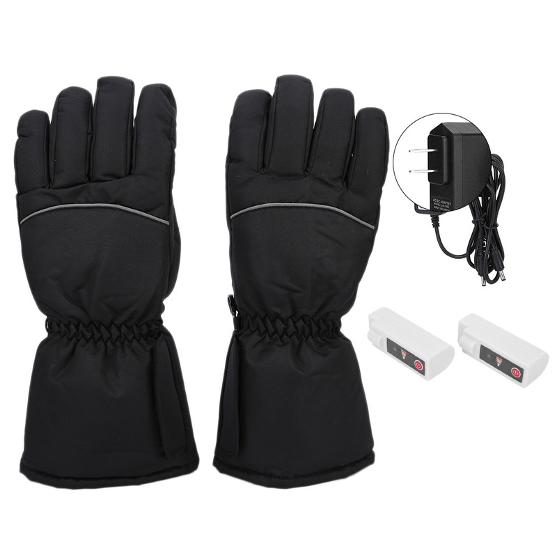 Electric Heating Gloves Waterproof Adjustable Winter Outdoor Sport Warm Keeping