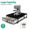 Sedegn Coffee Pod Holder Counter Coffee Vertuo Capsules Storage Organizer