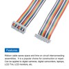 MECCANIXITY IDC Rainbow Wire Flat Ribbon Cable 2.54mm Pitch 20