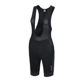 Airtracks Women's Cycling Shorts with Straps Short Pro Line Cycling Shorts Pro Short MTB Cycling Shorts Mountain Bike 3D Coolmax Padded Breathable Reflectors XS S M L XL XXL 3XL 4XL - Black - S -