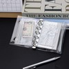 NatSumeBasics 12 A8 Budget Binder Pockets Zipper Clear Cash Stuffing