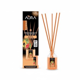 Aromatizante de Varitas Aura con aceites esenciales naturales aroma tropical sensation 30 ml