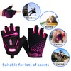 BTNEEU Fingerless Cycling Gloves with Gel Half Finger Cycling Gloves