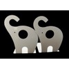 Cute Elephant Bookend for Kids, Metal Bookends, Bookends for Baby