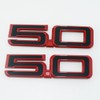 2Pc 2024-2025 5.0 Liter Emblem Driver & Passenger Side Badge