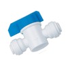 AquaHouse® 1/4" Inline tap/Ball Valve/Isolator Valve for Fridge & RO