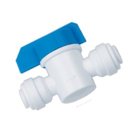 AquaHouse® 1/4" Inline tap/Ball Valve/Isolator Valve for Fridge & RO Water Pipe