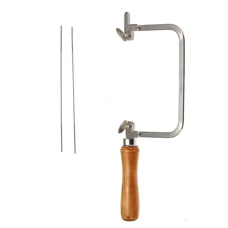 MASUNN Woodworking Mini Saw Bow Jewelry Wire Carved U-Shaped Hand