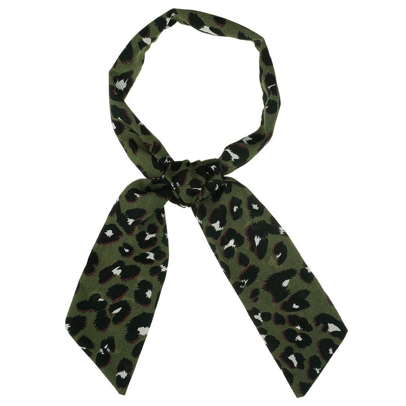 sourcing map Women's Skinny Scarf Thin Long Neck Scarf Fashion