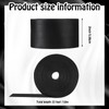 Sacubee 2 Inch Heat Shrink Tape Electrical Roll Black Shrink