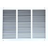 Fits 18x12 Duct Opening Stamped Steel Return Air Grille Vent