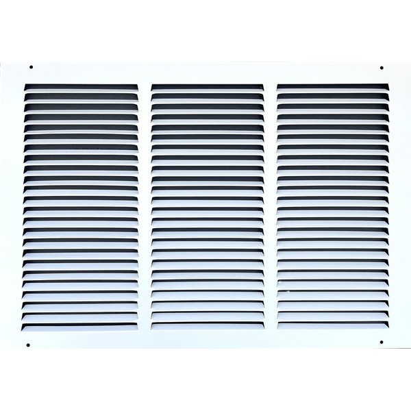 Fits 18x12 Duct Opening Stamped Steel Return Air Grille Vent