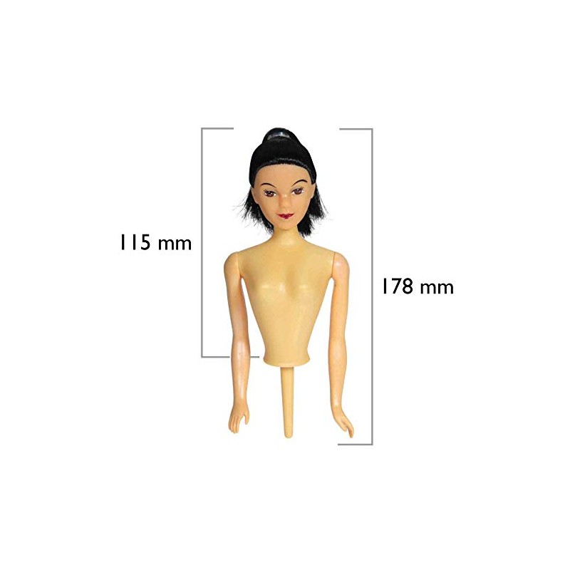 PME Black Hair Doll Pick