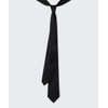 Musinsa Standard Silk Narrow Solid Tie [Black]