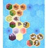 Tabletop Monthly Split Resource Multi Hex Replacement Pieces compatible with