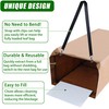Leaf Bag Holder for Paper Lawn Bags, Reusable Lawn and