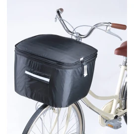 Kawasaki Seisakusyo KWF-100BK 2 Tier Front Basket Cover All Black