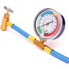 NEFUSI R134a Car Air Conditioner Gas Charging Hose with Meter