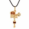 Rudra Empire Spiritual Shiva Pendant with Rudrakha and Trishul Locket