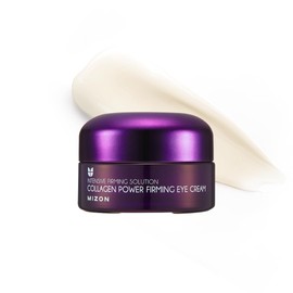 MIZON Crema Contorno de Ojos con Colágeno 25 ml - Crema para Ojeras y Contorno de Ojos Antiedad - Crema de Ojos Reafirmante Coreana K Beauty con Colágeno Marino para todo tipo de piel