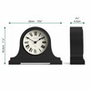 NEWGATE Clocks® Broadway mantel clock | Classic Napoleon’s hat design