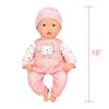 Mother Love Dolls 16 Inches，Interactive Baby Doll with Realistic Sounds