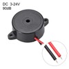 sourcing map 2 x DC 3-24 V Active Electronic Buzzer