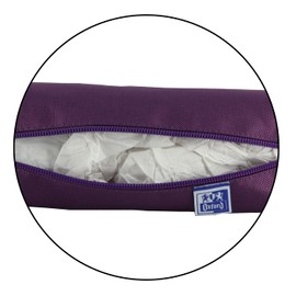 Oxford, Kangoo Rectangular Pencil Case with Rubber 22cm Purple