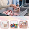Travel Makeup Organizer, Compact Lightweight Accessory for Travel and Daily