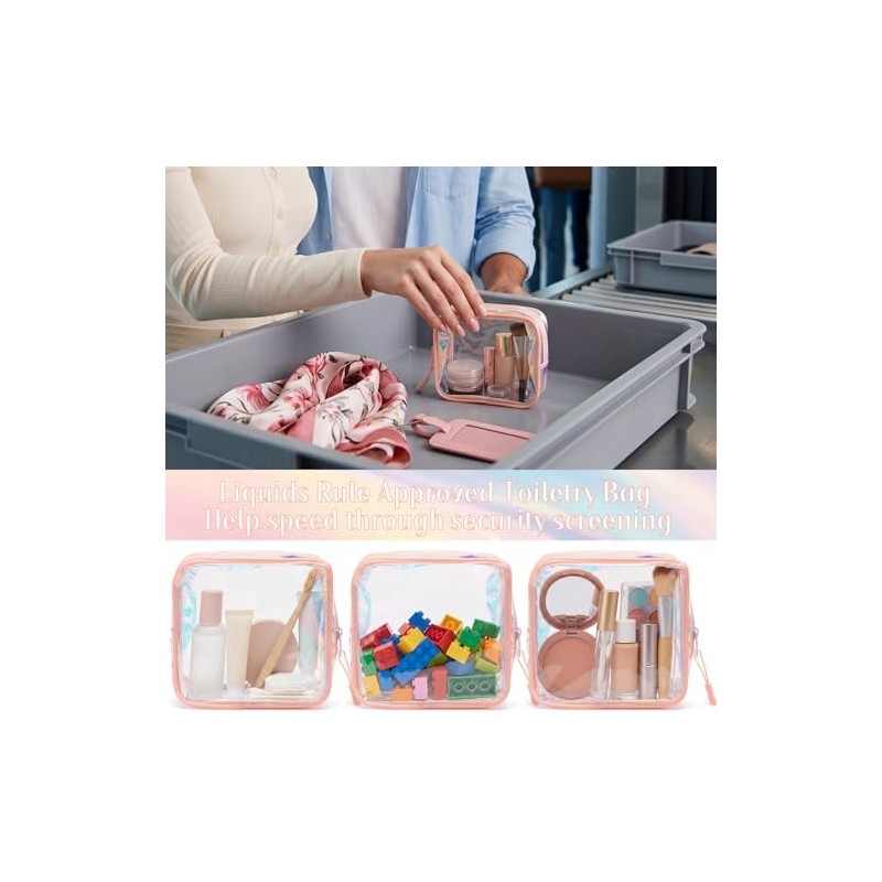 Travel Makeup Organizer, Compact Lightweight Accessory for Travel and Daily