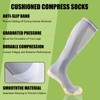 Niorasen Niorasen Compression Socks for Women, 3 Pairs Flight Socks