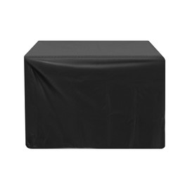 QWORK Universal Planer Dust Cover, Table Saw Cover, Miter Saw Cover, Protect Against Sawdust and Wood Chips, 28.3" x 24.4" x 19.6", Black, Fits Most Planer, Bench Drill Press