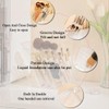 Makeup Brush Holder Organizer, Tilt Open Removable Makeup Brush Holde