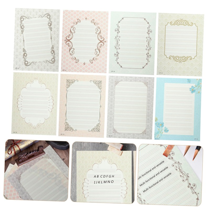 VILLFUL 32 Sheets A4 English Calligraphy Practice Paper for Teens