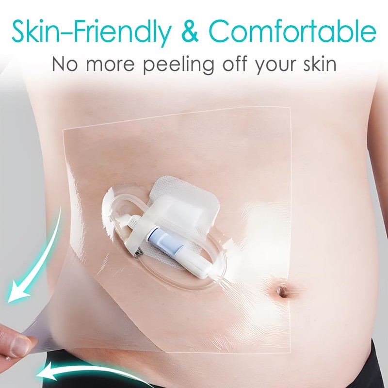Waterproof Dialysis Catheter Shower Cover Large Coverage Shields for Peritoneal