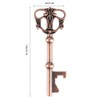 50Pcs European Style Zinc Alloy Key Shape Wedding Beer Bottle