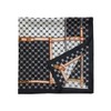 Daks (신세계센텀점)SILK100% 블랙 실크 스퀘어 스카프 DCSC2F021 (Sinsaege Centum City)