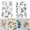 6 Pcs Stick and Stitch Embroidery Paper Adhesive Water Soluble
