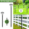 ZOOHAR Outdoor Light Pole Extension Kit - 55"/4.6FT Stainless Steel