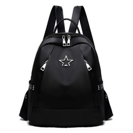 CYchen Backpack Handbag Women's Elegant Modern City Backpack Small Backpack Handbags Women Daypack Black Waterproof Backpacks Sporty Daypack Anti Theft Girls Bag for Hiking Travel, black