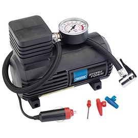 Draper Redline 81023 12 V Mini Analogue Air Compressor