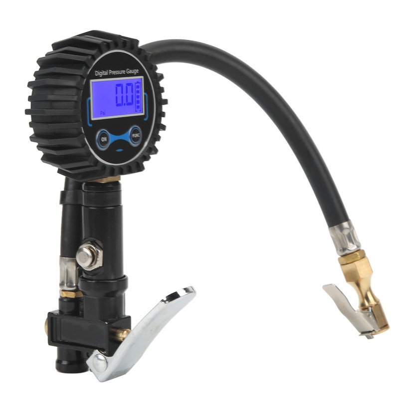 0‑200PSI Tire Inflator with Tire Pressure Gauge LCD Digital Display