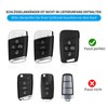 T-carbon Car Key Fob Cover Compatible with VW Key Case