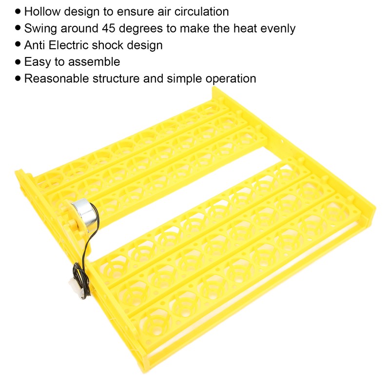 Automatic Egg Turner 48 Eggs ABS Automatic Egg Turner for