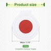 PATIKIL Microfiber Bullseye Targets 8cm, 7Pcs Competition Game Target Shooting